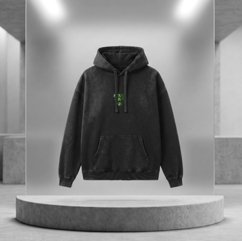 Vintage Heavyweight Hoodie – bluza oversize z organicznej bawełny