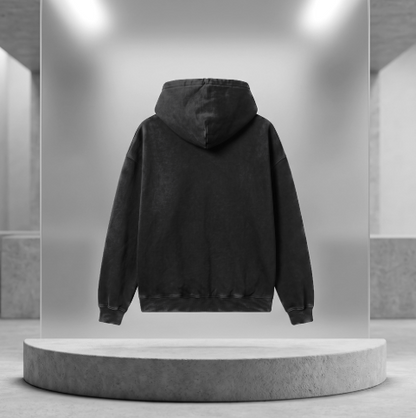 Vintage Heavyweight Hoodie – bluza oversize z organicznej bawełny