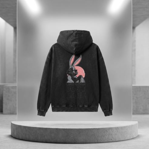 Vintage Heavyweight Hoodie – bluza oversize z organicznej bawełny