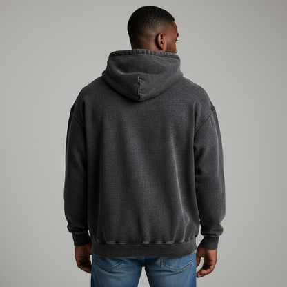 Vintage Heavyweight Hoodie – bluza oversize z organicznej bawełny