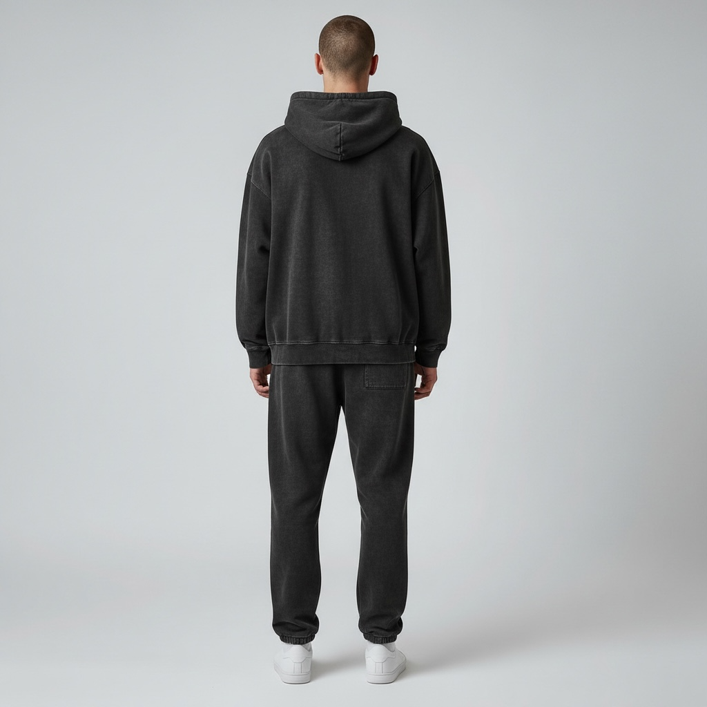 Vintage Heavyweight Hoodie – bluza oversize z organicznej bawełny