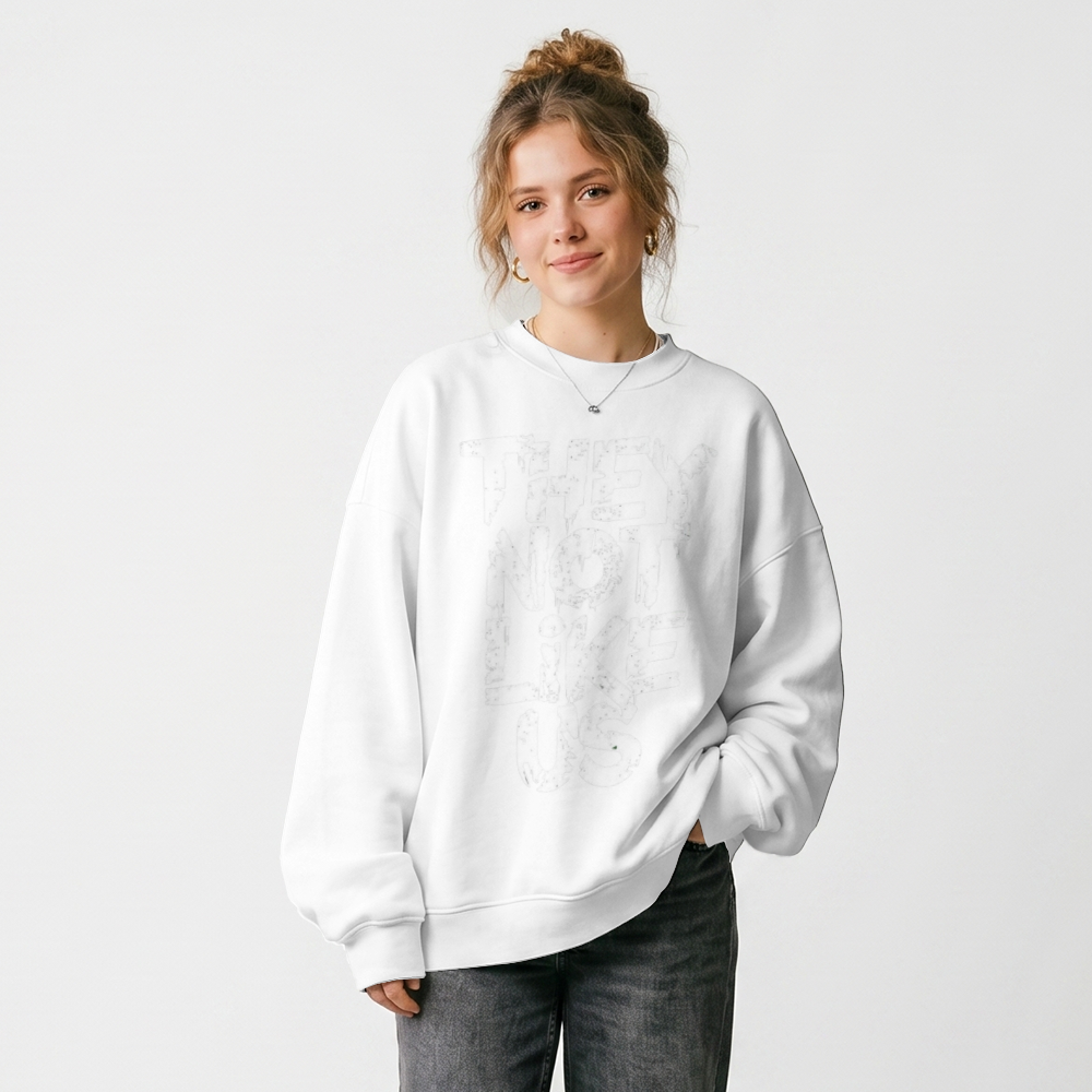 Bluza Heavy Blend Crewneck, klasyczny fason