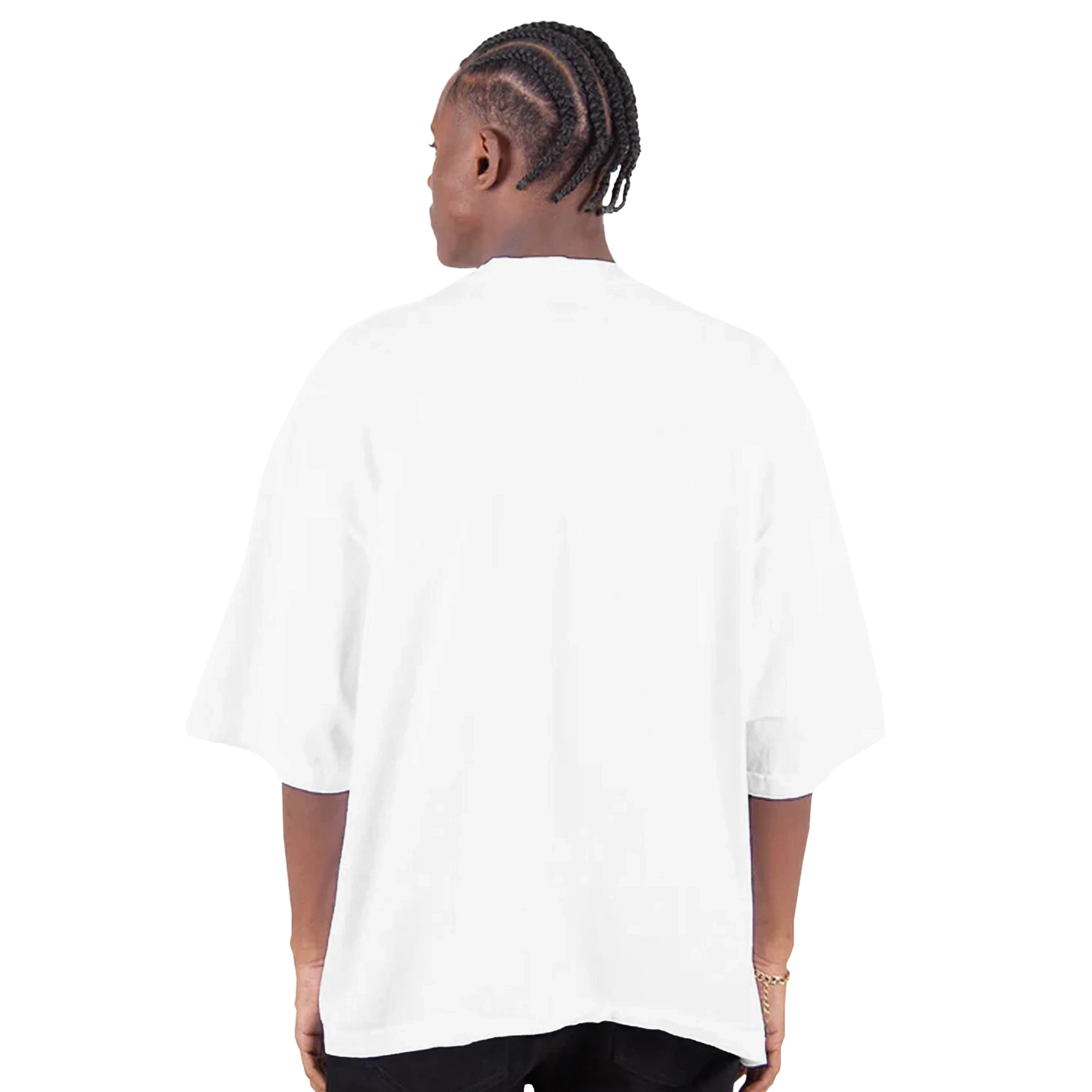 Męski T-shirt oversize ze 100% amerykańskiej bawełny