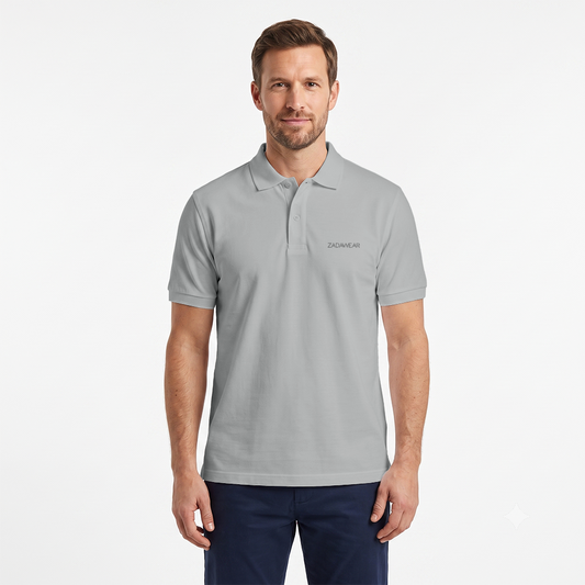 Vintage Garment Dyed Polo – koszulka polo z organicznej bawełny
