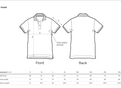 Vintage Garment Dyed Polo – koszulka polo z organicznej bawełny